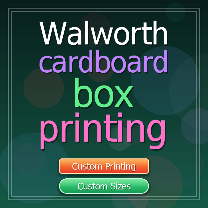 Walworth cardboard box printing