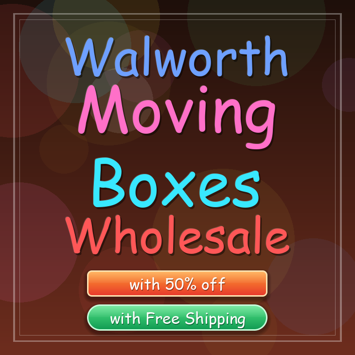 Walworth moving boxes