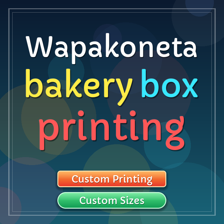 Wapakoneta bakery box printing