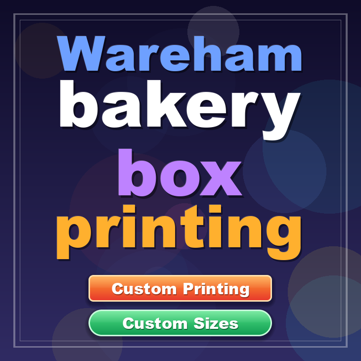 Wareham bakery box printing