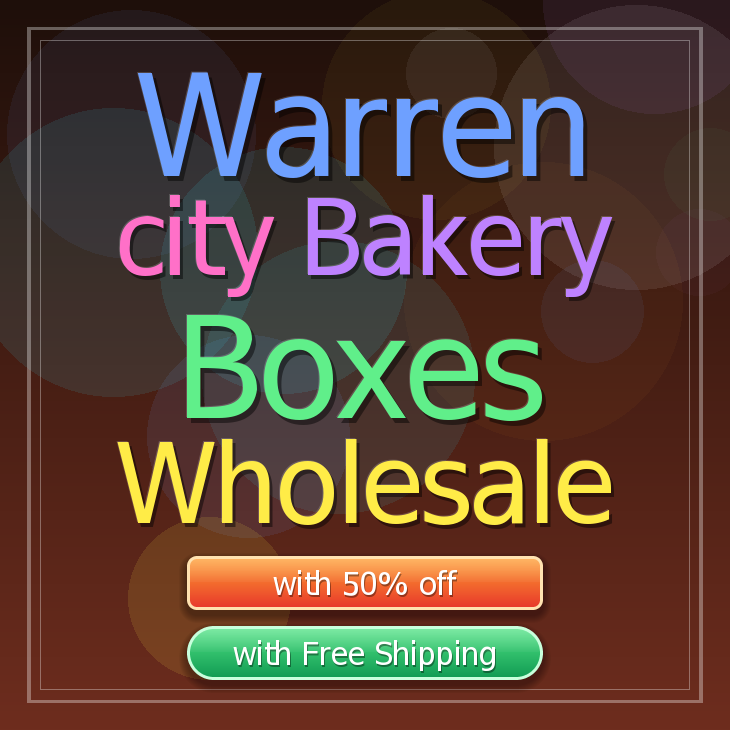Warren City bakery boxes