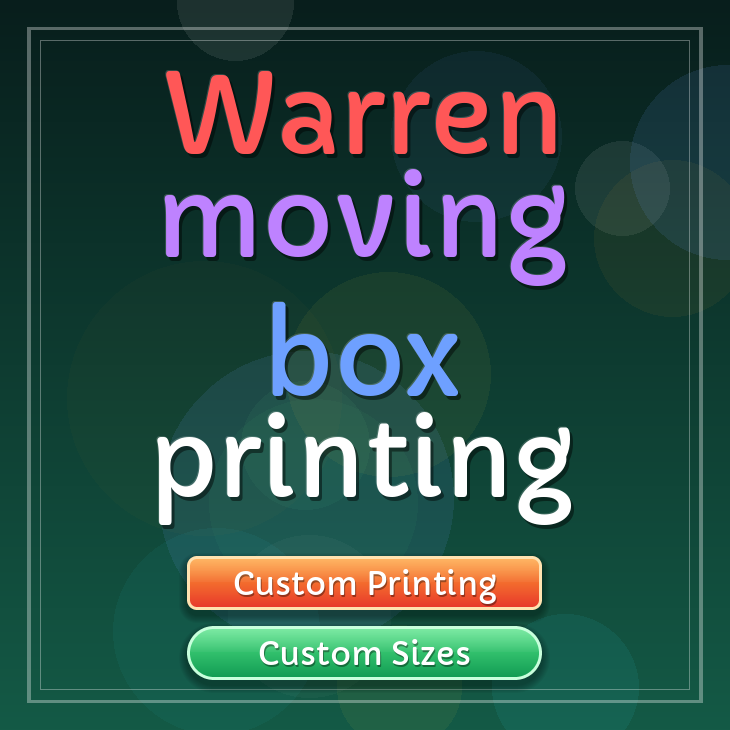 Warren moving box printing