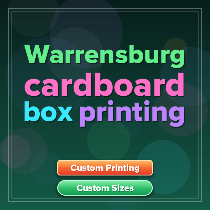 Warrensburg cardboard box printing
