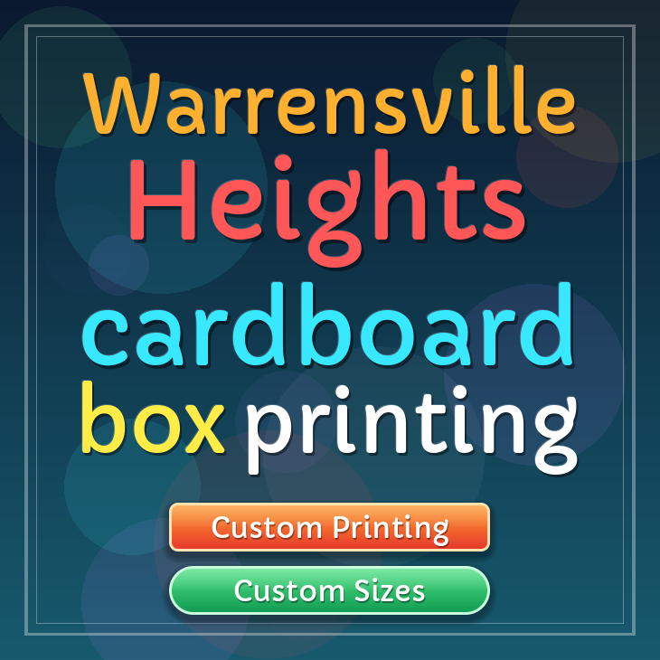 Warrensville Heights cardboard box printing