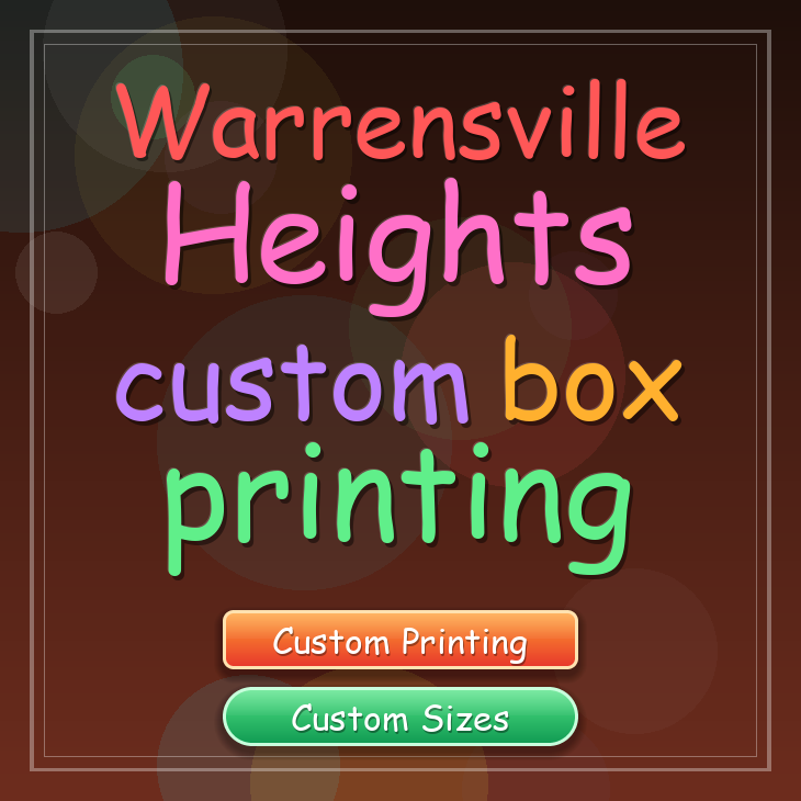 Warrensville Heights custom box printing