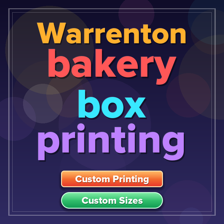 Warrenton bakery box printing