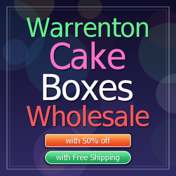 Warrenton cake boxes