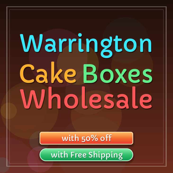 Warrington cake boxes