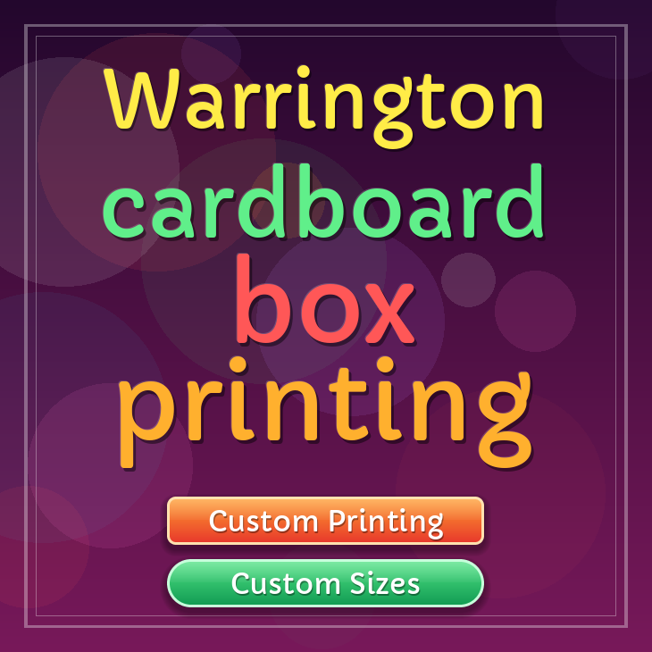 Warrington cardboard box printing