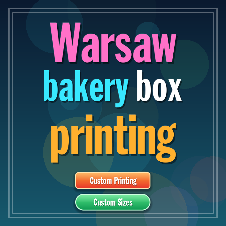 Warsaw bakery box printing