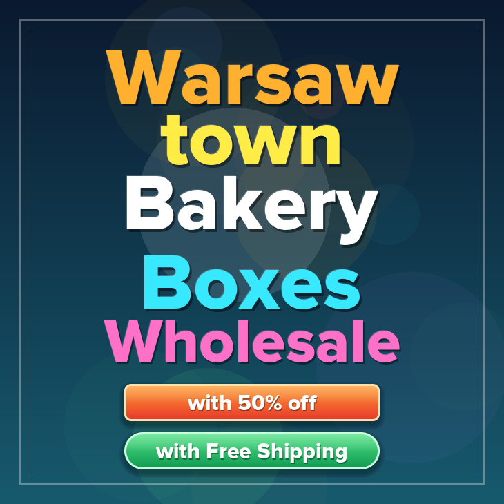 Warsaw Town bakery boxes