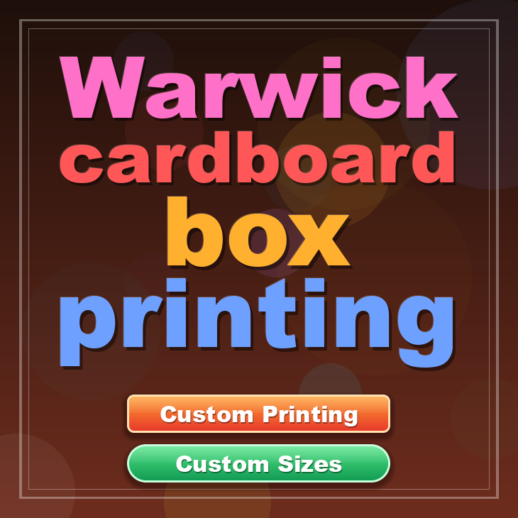 Warwick cardboard box printing