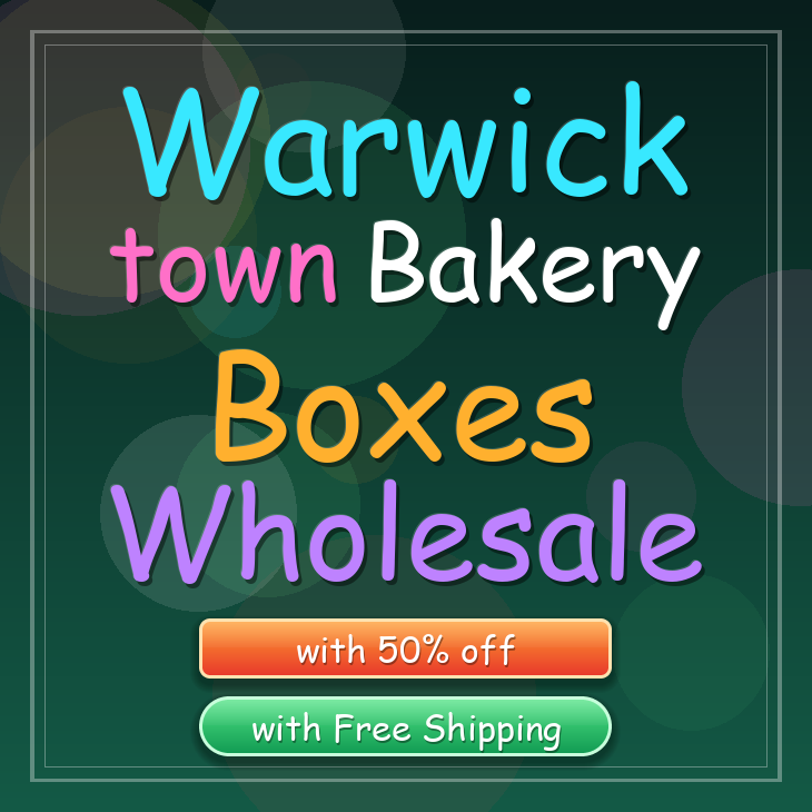 Warwick Town bakery boxes