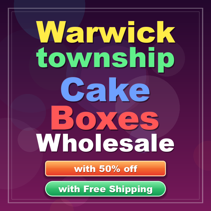 Warwick Township cake boxes