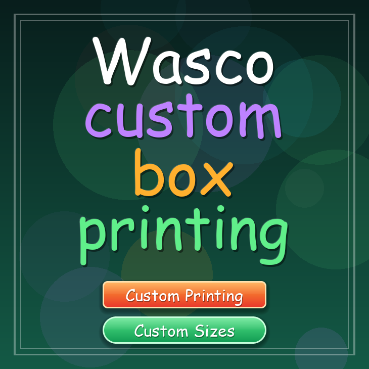 Wasco custom box printing