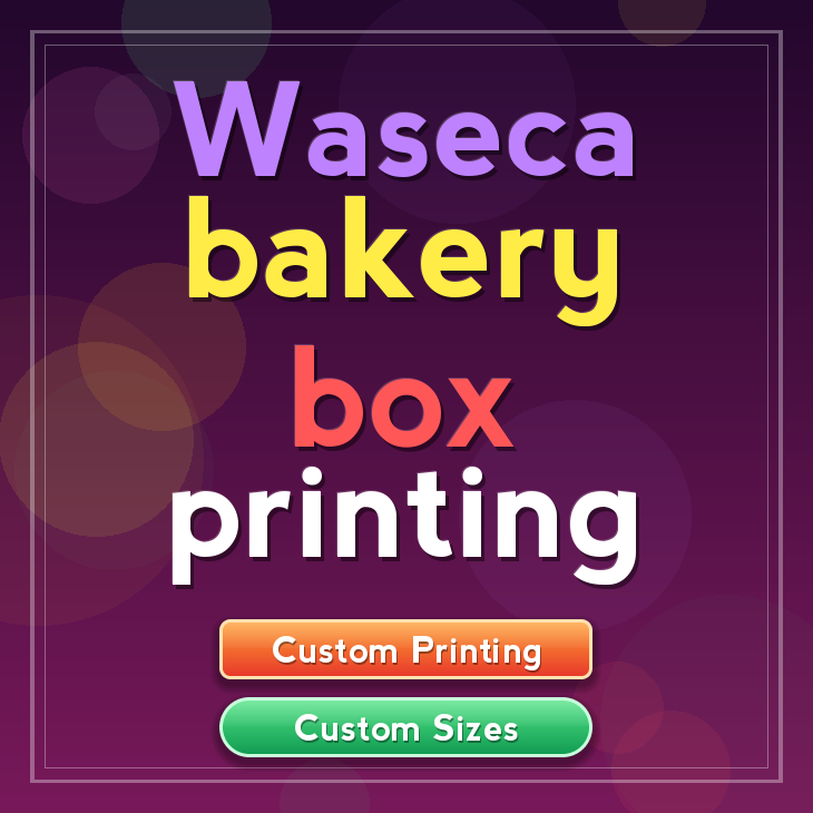 Waseca bakery box printing