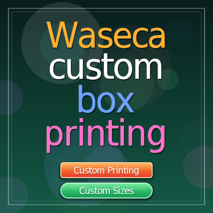 Waseca custom box printing