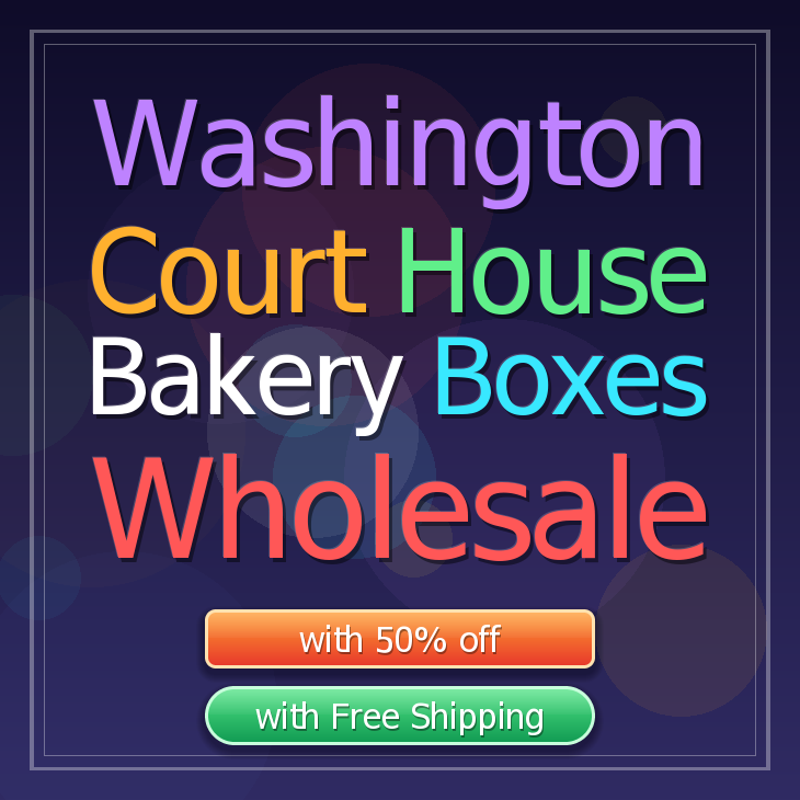 Washington Court House bakery boxes