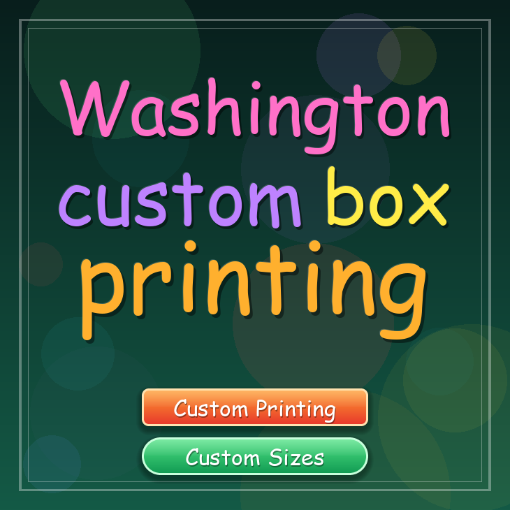 Washington custom box printing