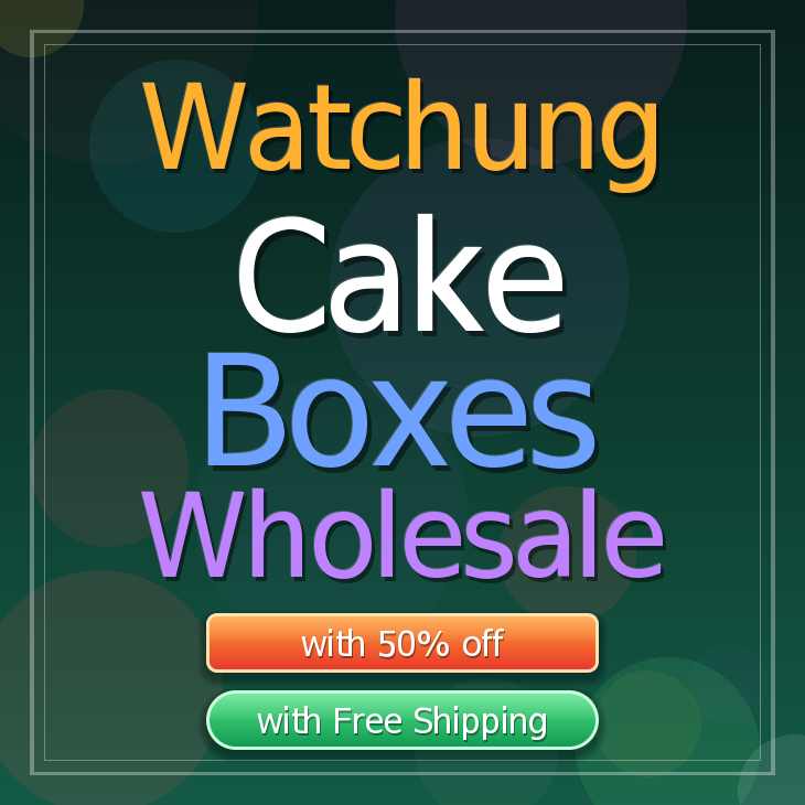 Watchung cake boxes