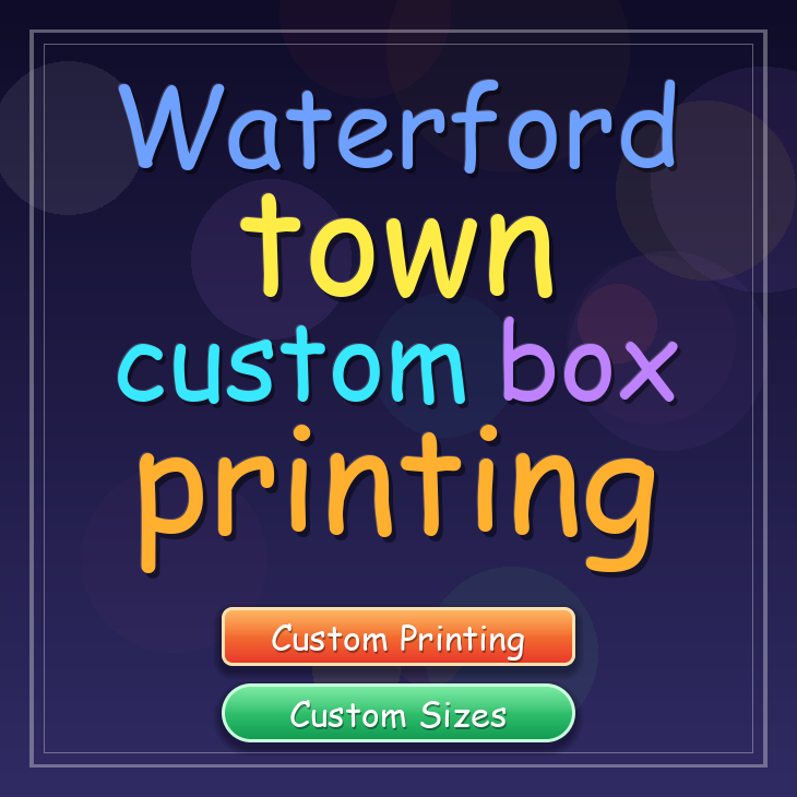 Waterford town custom box printing