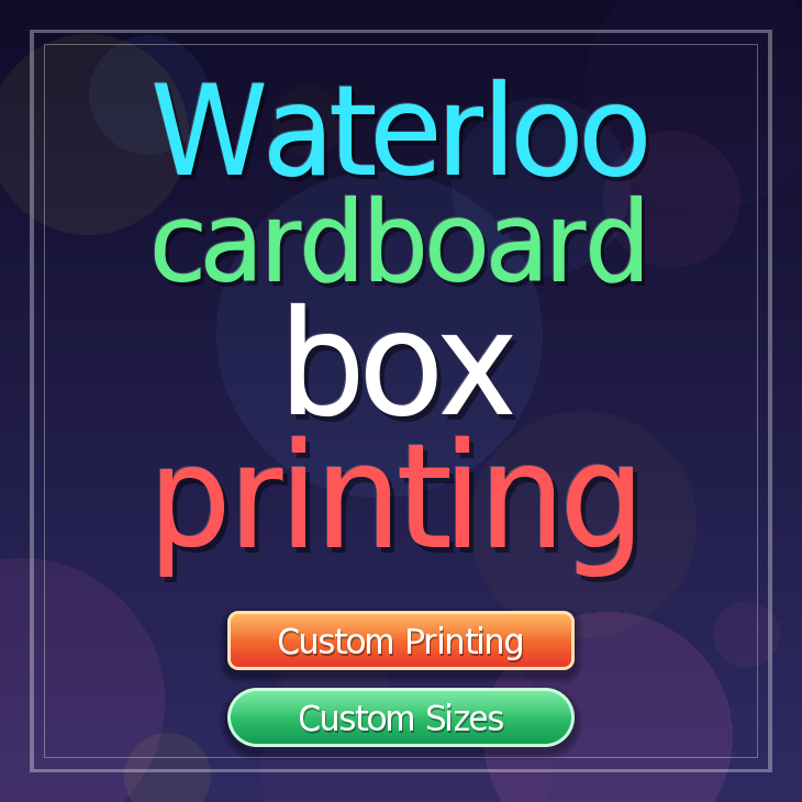Waterloo cardboard box printing