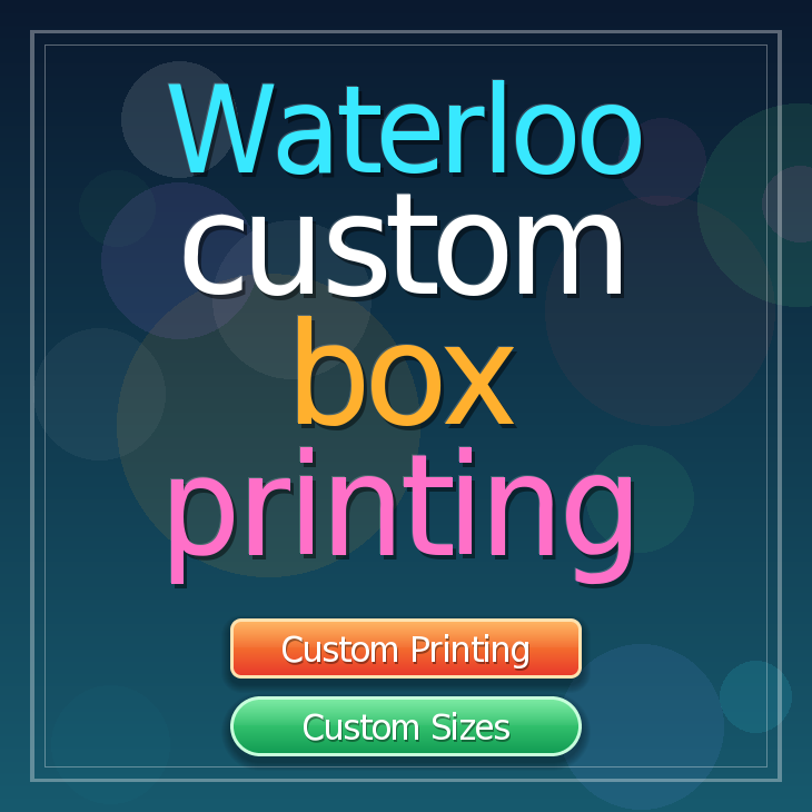 Waterloo custom box printing