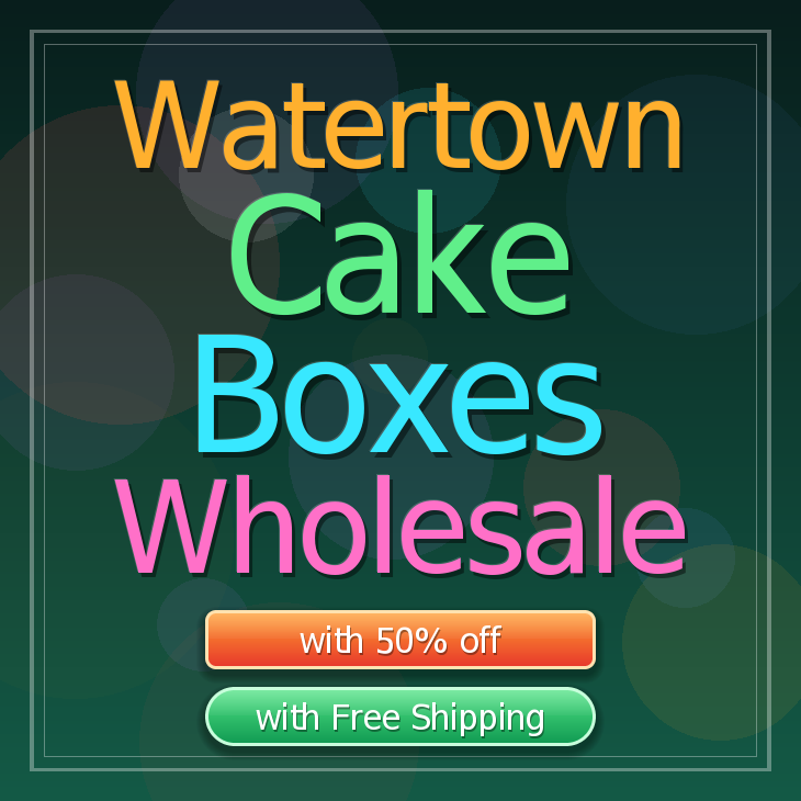 Watertown cake boxes