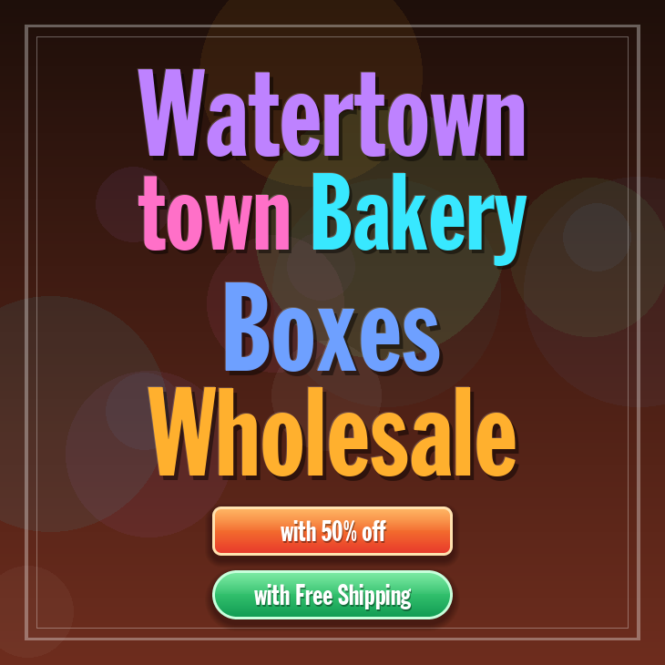 Watertown Town bakery boxes