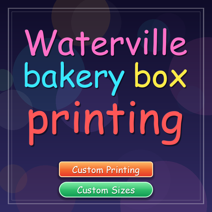 Waterville bakery box printing