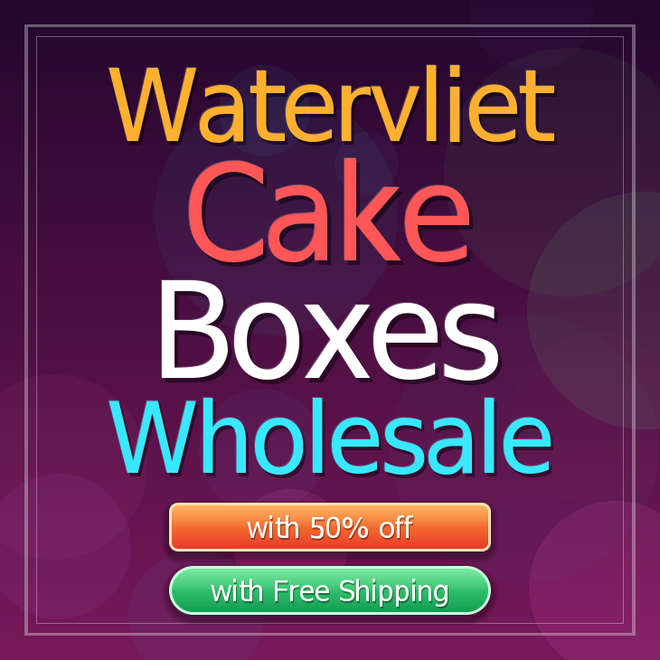 Watervliet cake boxes