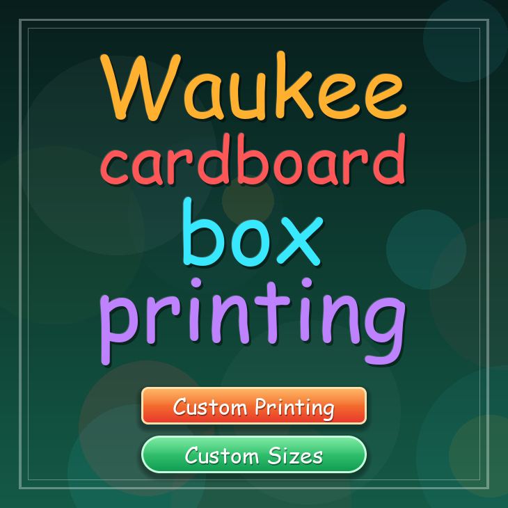 Waukee cardboard box printing
