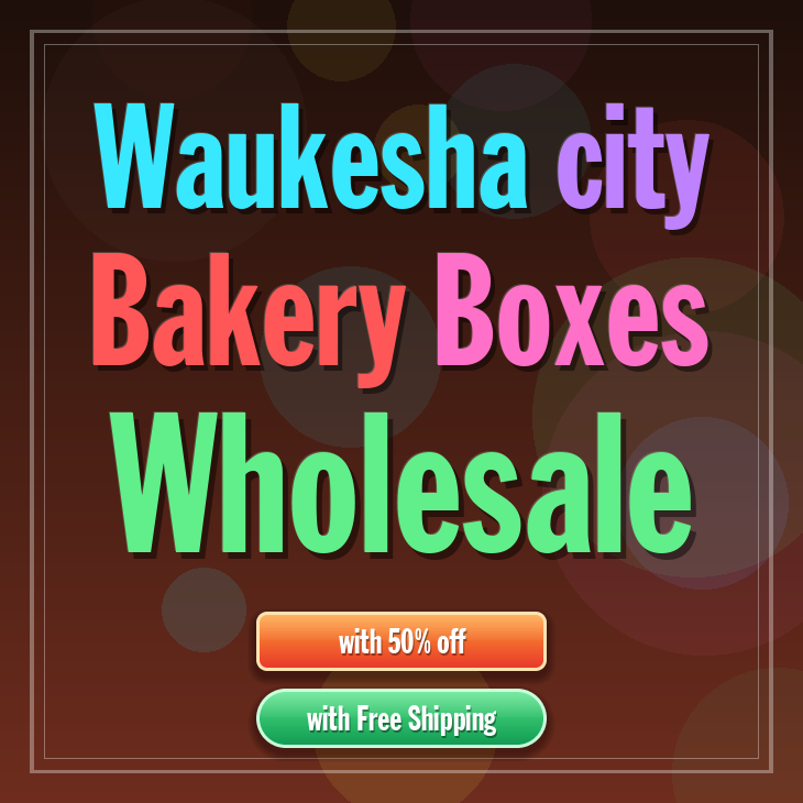 Waukesha City bakery boxes