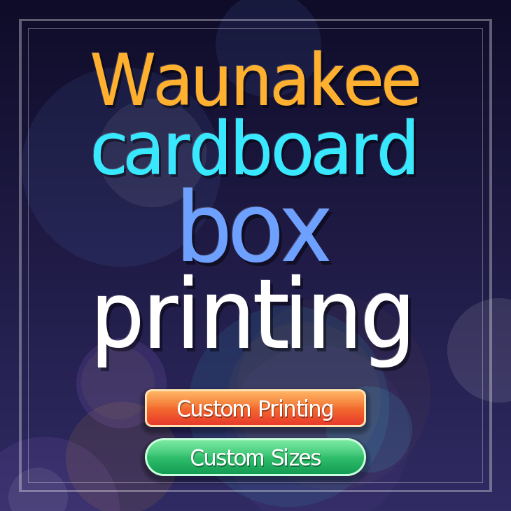 Waunakee cardboard box printing