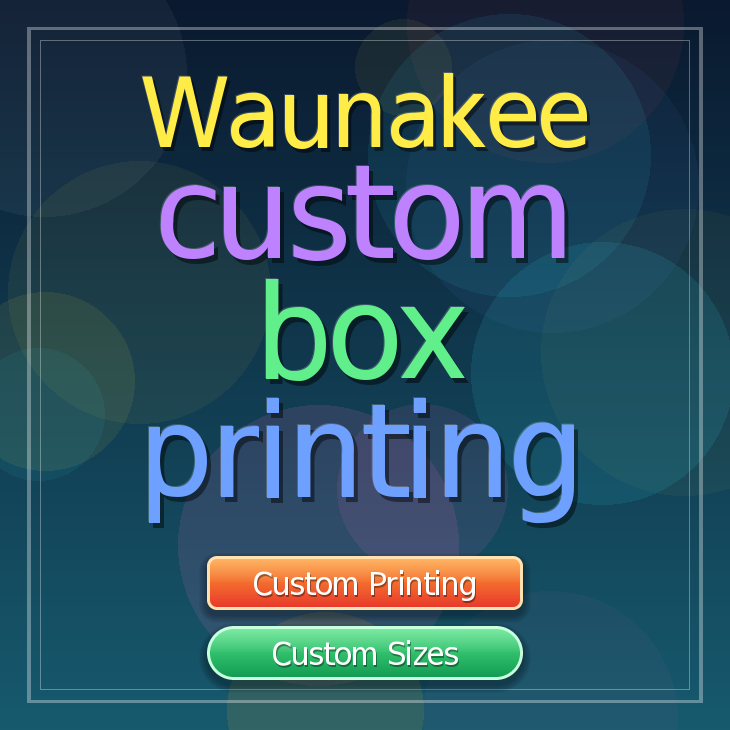 Waunakee custom box printing