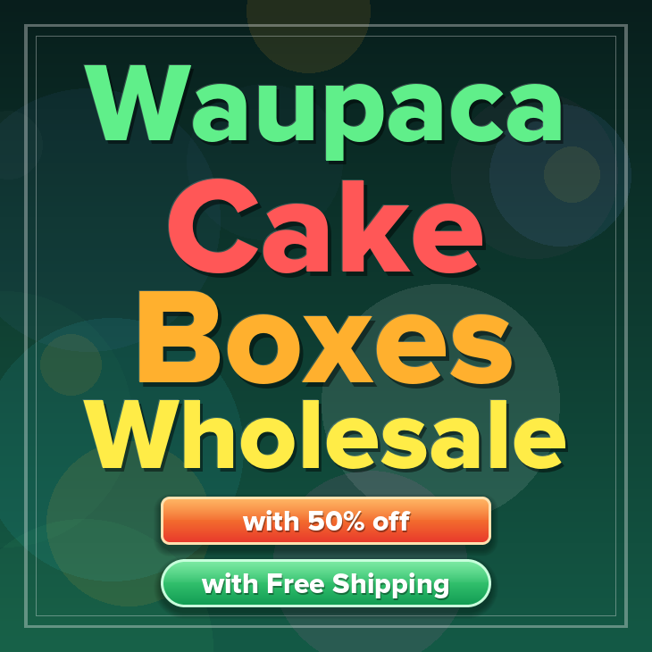 Waupaca cake boxes