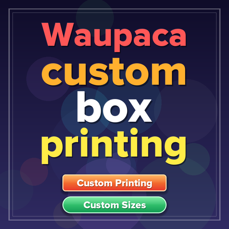 Waupaca custom box printing