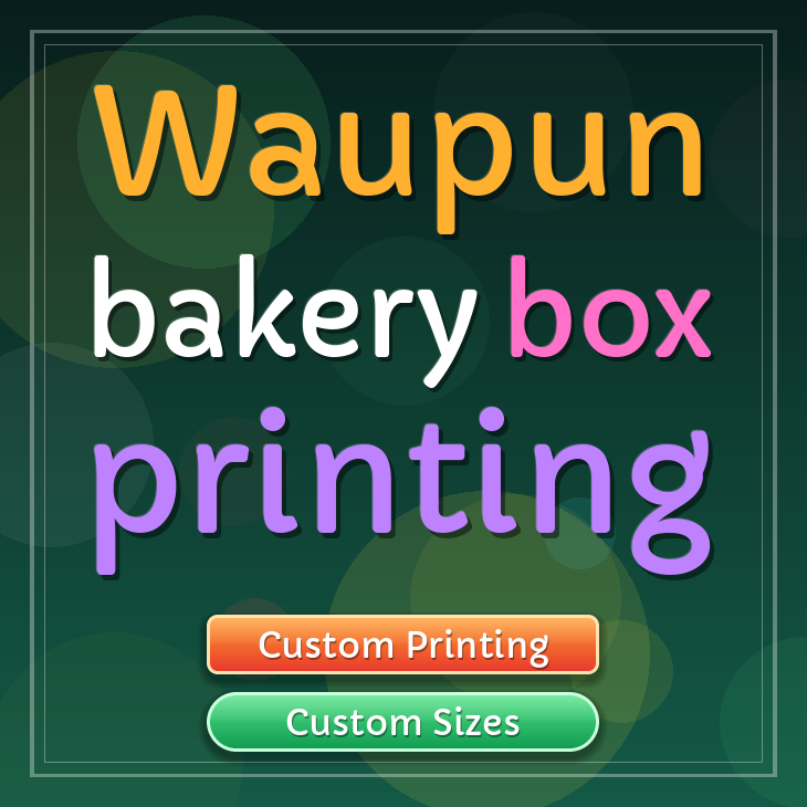 Waupun bakery box printing