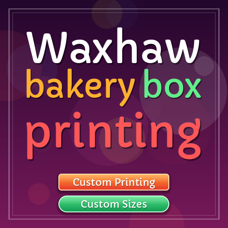 Waxhaw bakery box printing