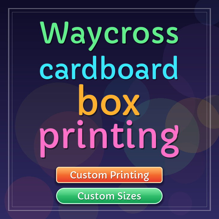 Waycross cardboard box printing