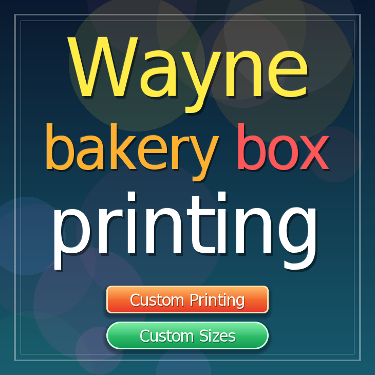 Wayne bakery box printing