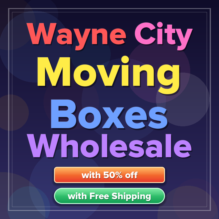Wayne City moving boxes