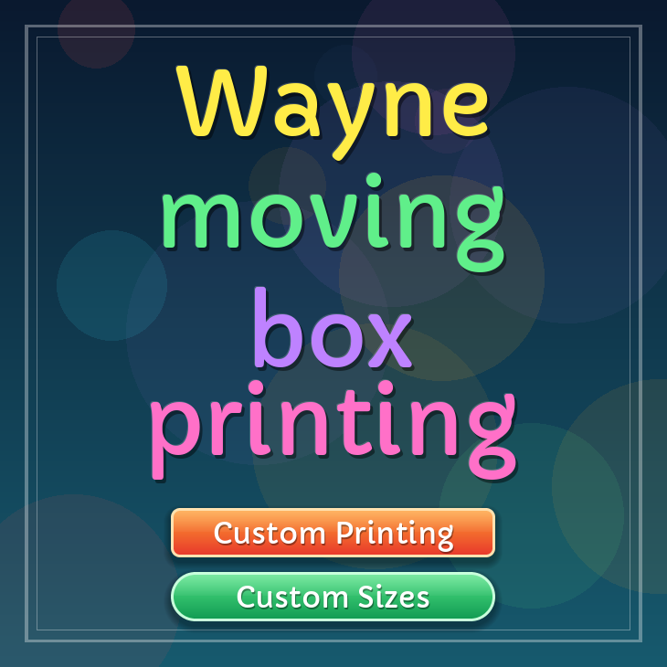 Wayne moving box printing