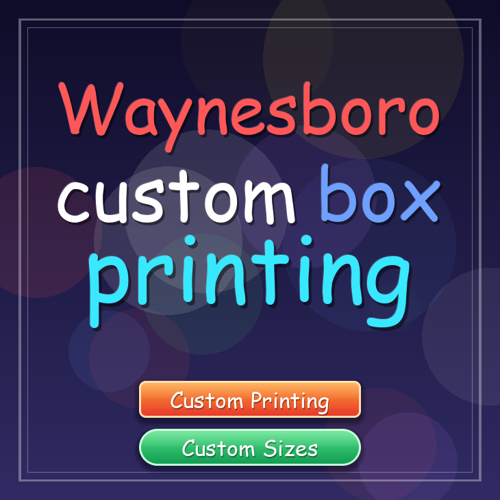 Waynesboro custom box printing