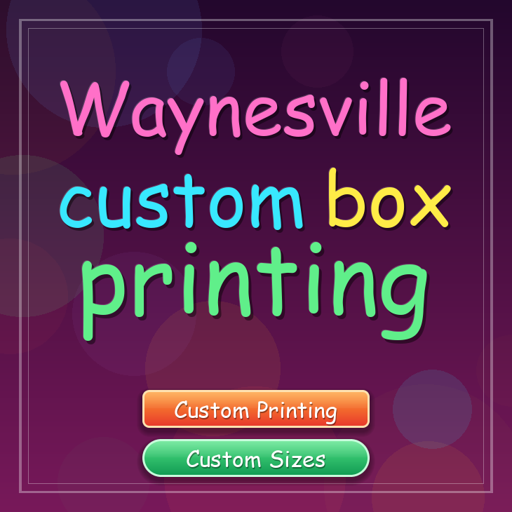 Waynesville custom box printing