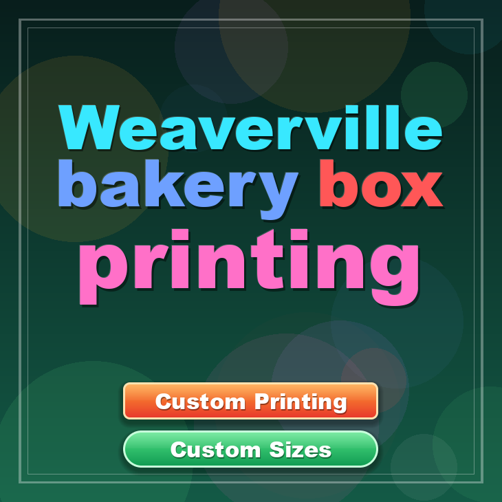 Weaverville bakery box printing