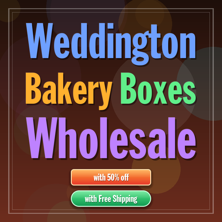 Weddington bakery boxes