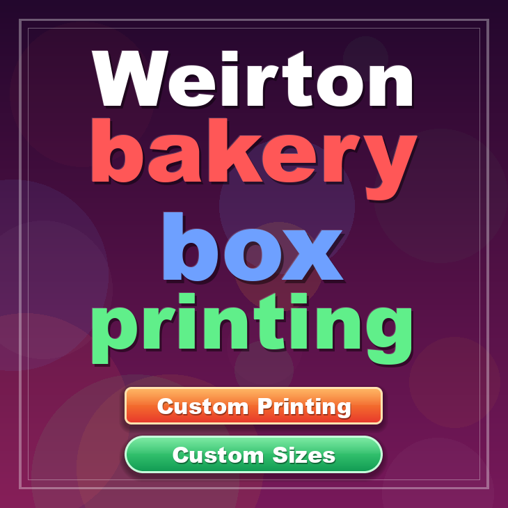 Weirton bakery box printing