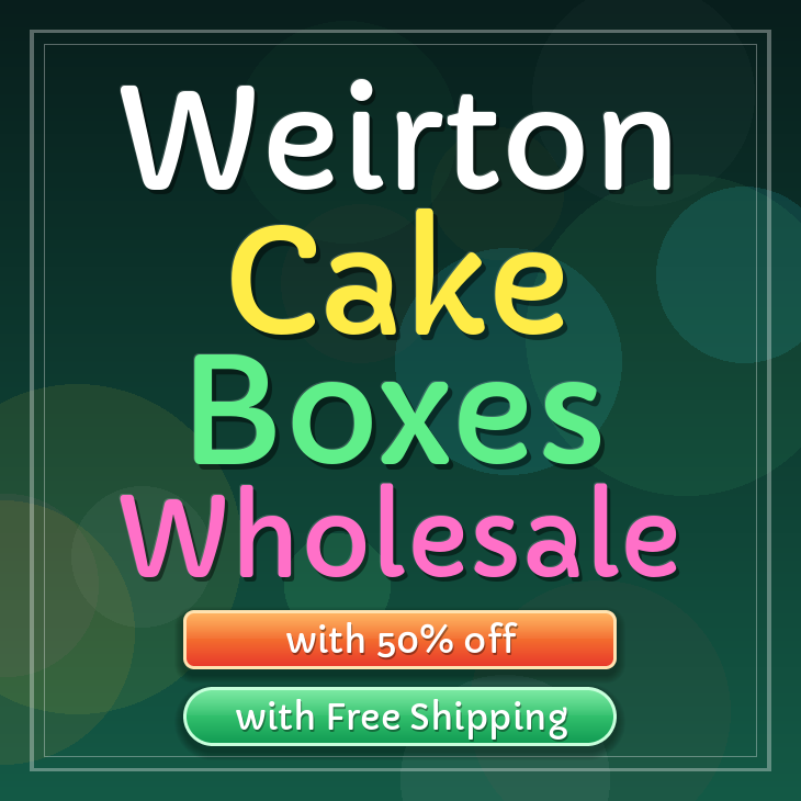 Weirton cake boxes