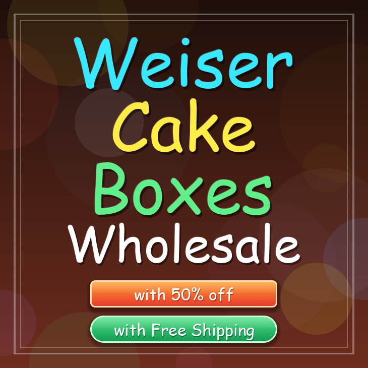 Weiser cake boxes